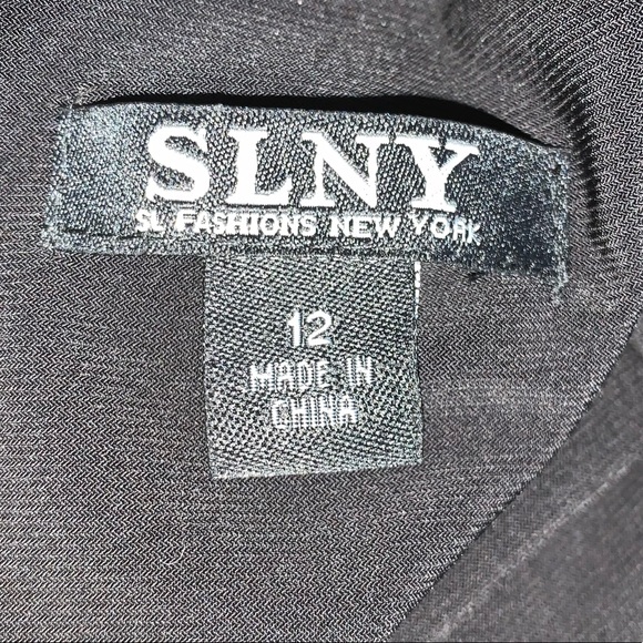 *NWT* SLNY Metallic Tulle Midi Dress - Picture 9 of 12